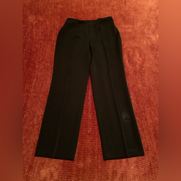Black Straight Leg Business-Casual Pants - Picture 4 of 15